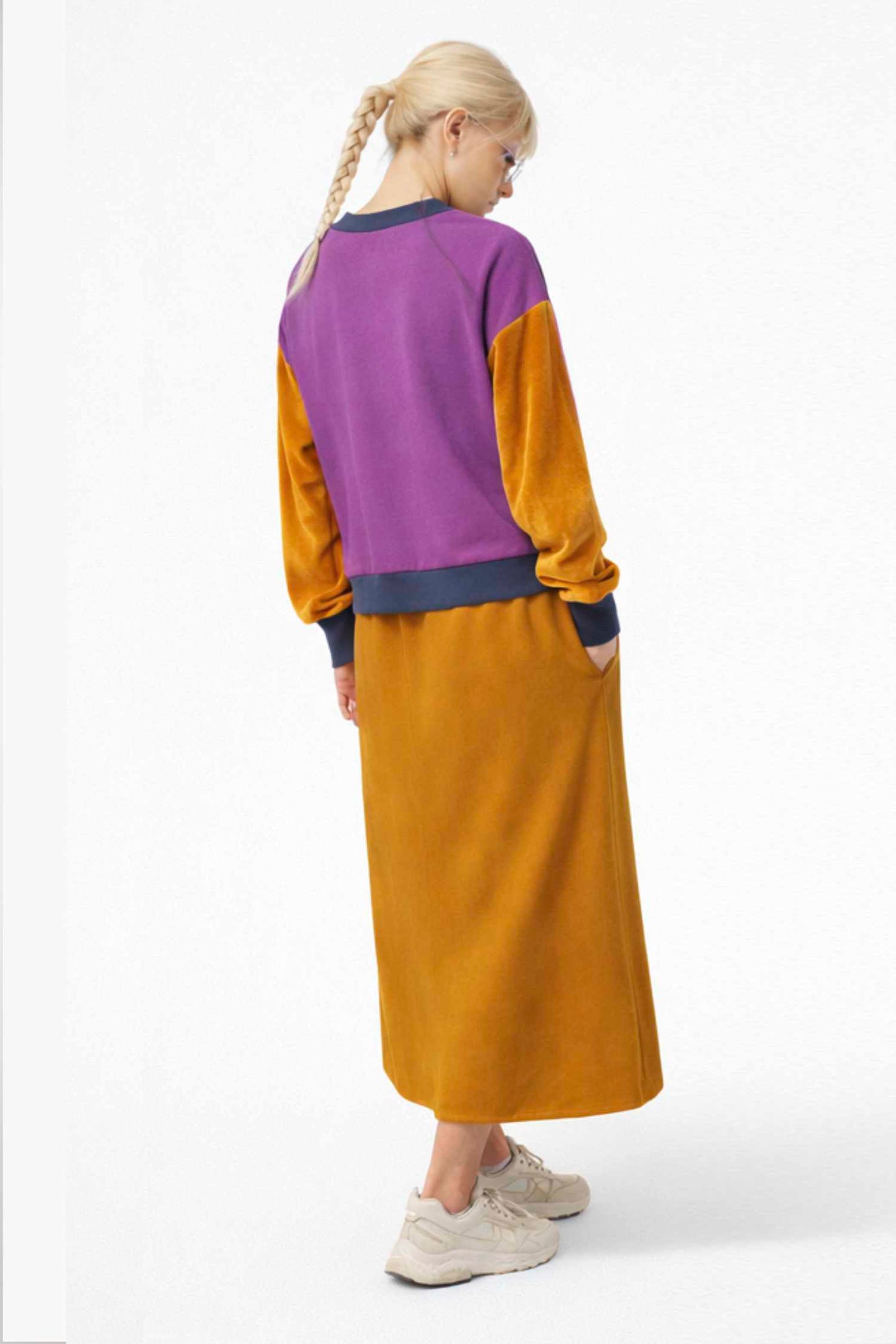 BASIC LOOSEFIT JUMPER VERY BERRY