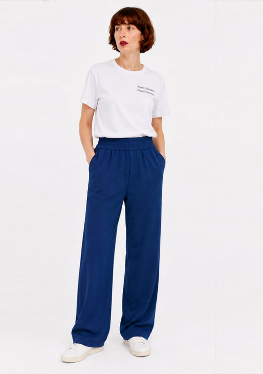 elegant relaxed tencel trousers
