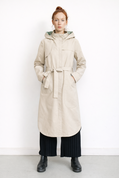 REGN RAINCOAT STONE GREY