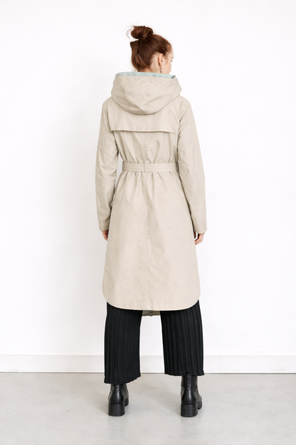REGN RAINCOAT STONE GREY