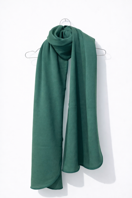 XXL FLEECE SWEAT SCARF GREEN