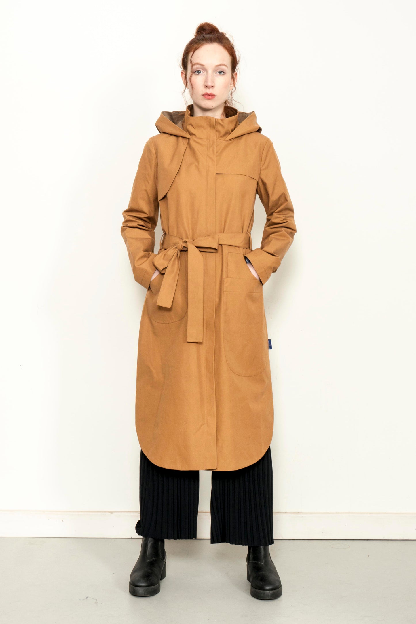 DROPS RAINCOAT mustard yellow