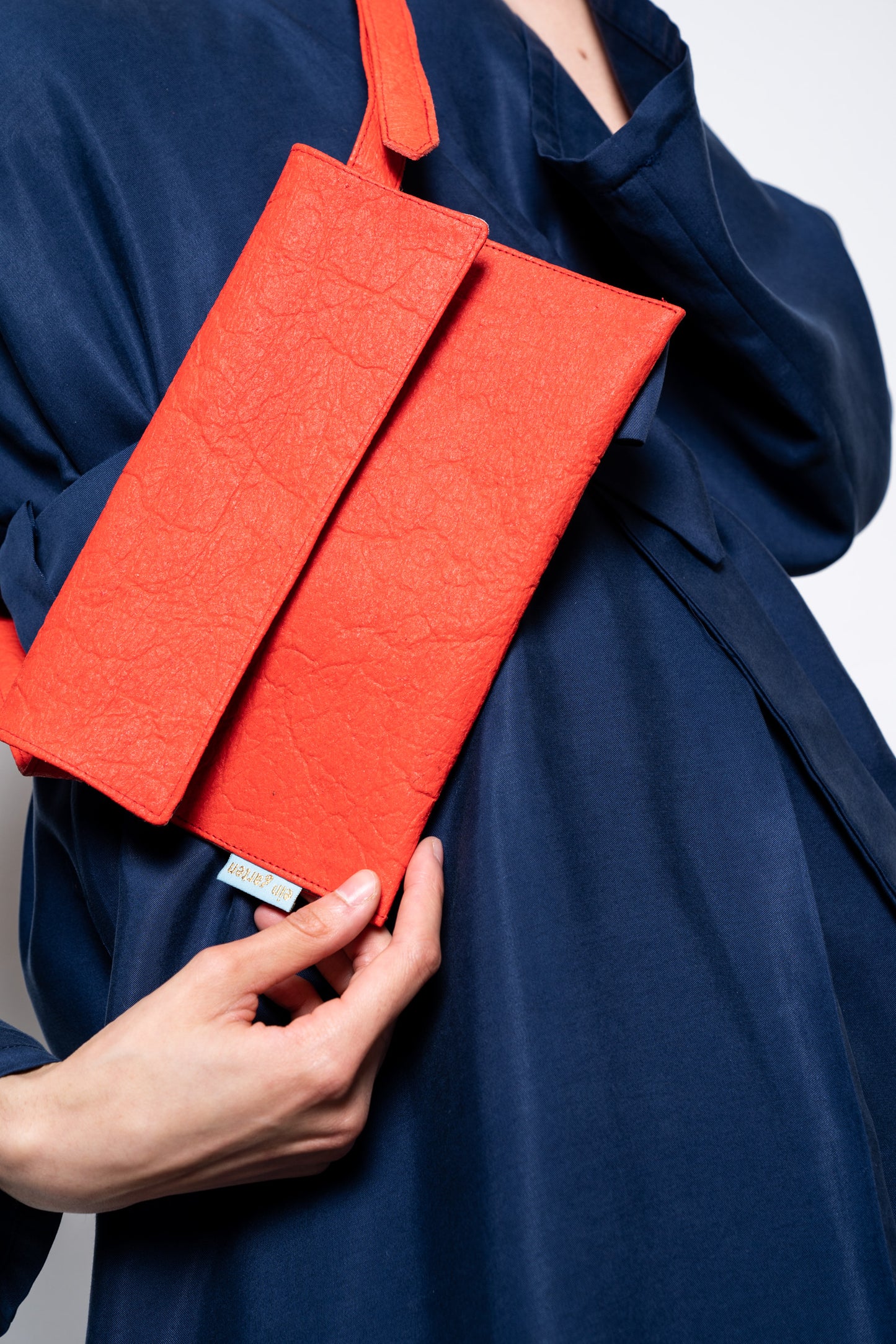 Corkskin Bag CLAP - CORAL