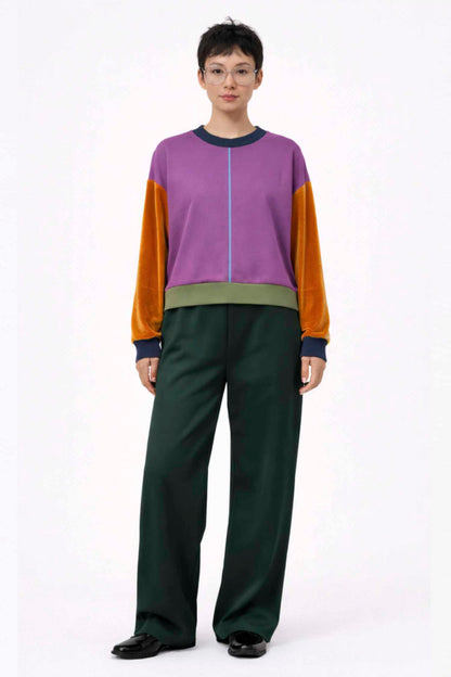 BASIC LOOSEFIT JUMPER VERY BERRY