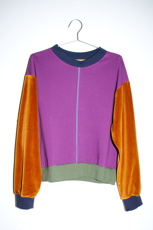 Basic Loosefit Jumper very berry