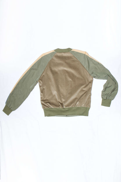 College Jacket Back2Cool Sage Velvet
