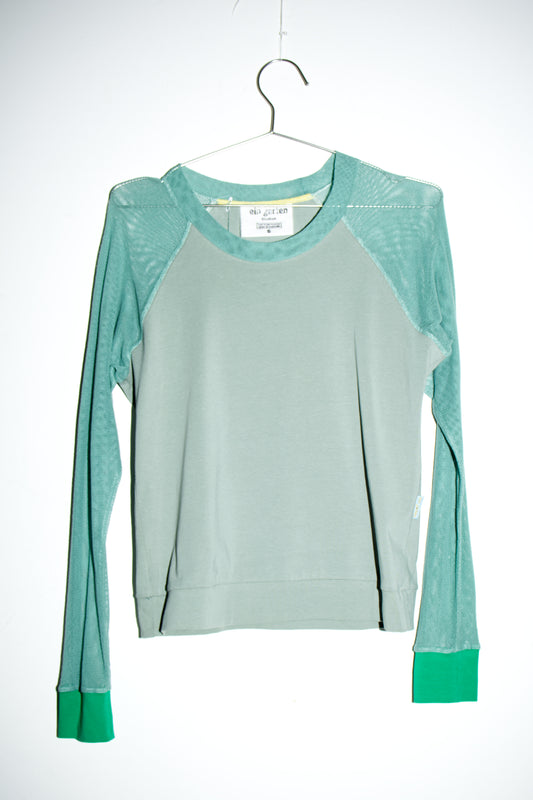 Basic Raglan Longsleeve Mesh