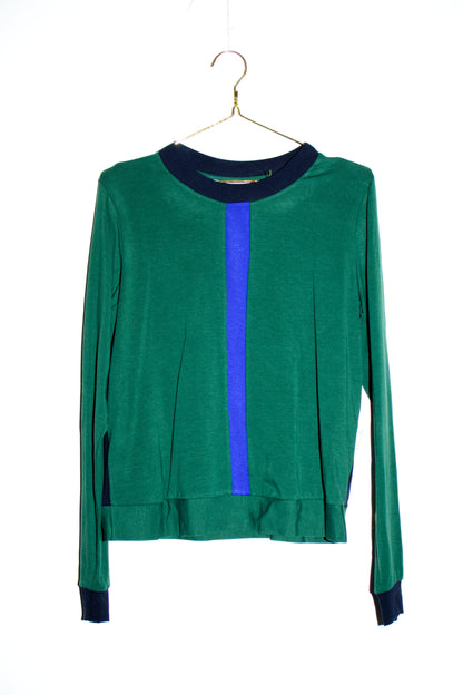 Basic Longsleeve color blk green